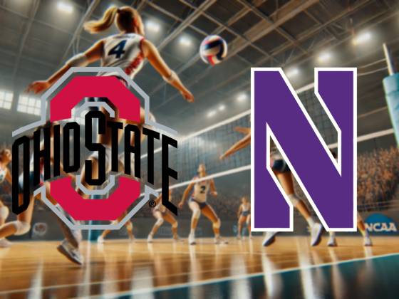 Ohio State Buckeyes at Northwestern Wildcats Women's Volleyball